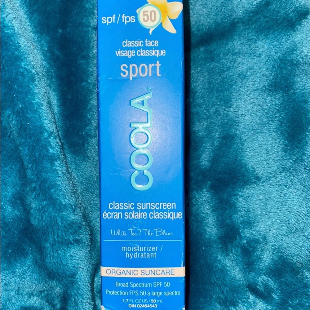 Coola classic organic face sunscreen spf 50